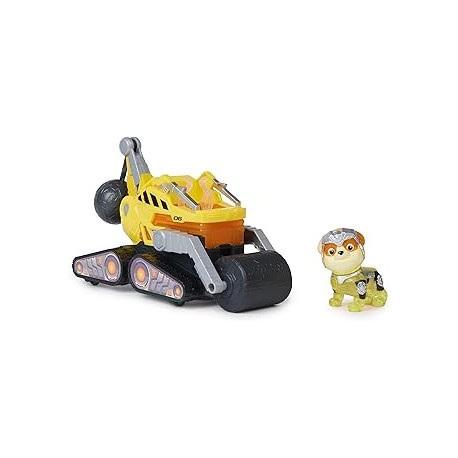PAW Mighty Movie Vehículo Rubble