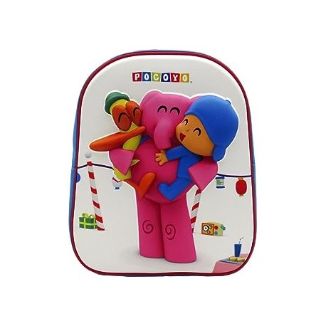 MOCHILA DE 30 CM EVA 3D POCOYO