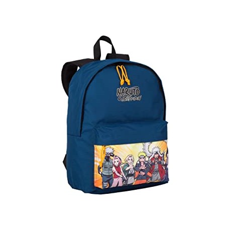 NARUTO MOCHILA AMERICANO. COMPARTIMENTO PORTALAPTO