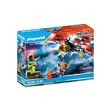 RESCATE MARÍTIMO: BUZO CON DRON DE RESCATE