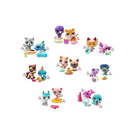 Pack De 2 - Mascotas Littlest Pet Shop