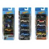 Pack 5 vehículos Hot Wheels