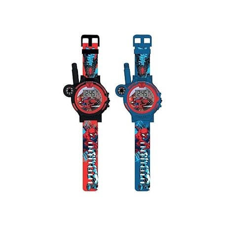 RELOJ WALKIE TALKIE 2 EN 1 SPIDERMAN (6x1)