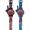 RELOJ WALKIE TALKIE 2 EN 1 SPIDERMAN (6x1)
