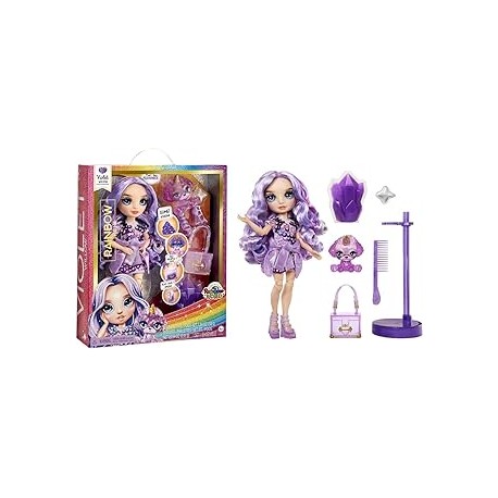 Muñeca Rainbow World - Violet (purple)
