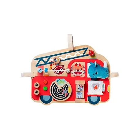 PANEL DE ACTIVIDADES DEL CAMIÓN DE BOMBEROS