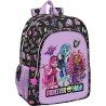 Mochila 33 Cm Adaptable A Carro Monster High "Cree