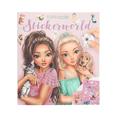 TOPModel Stickerworld KITTY and DOGGY