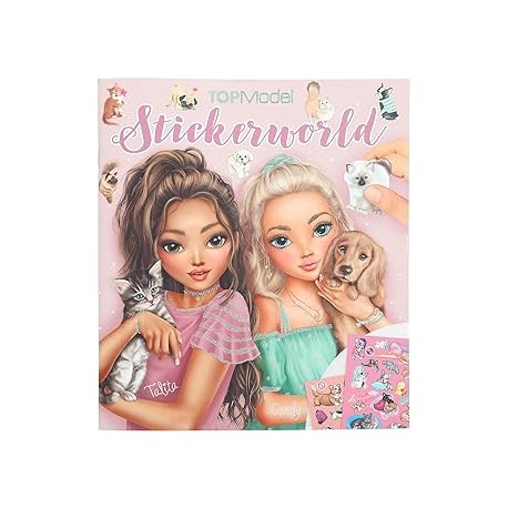 TOPModel Stickerworld KITTY and DOGGY