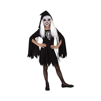 DISFRAZ ESQUELITA ENCAPUCHADA INF