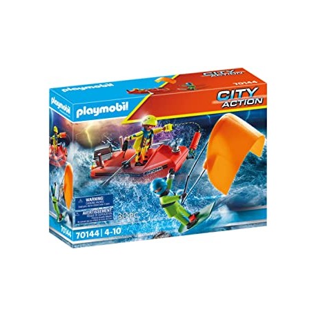 RESCATE MARÍTIMO: RESCATE DE KITESURFER CON BOTE