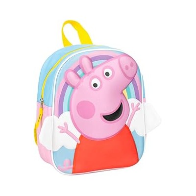 MOCHILA INFANTIL 3D APLIC.PEPPA PIG