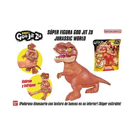 SUPER FIGURA JURASSIC HÉROES GOO JIT ZU