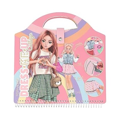 TOPModel cuaderno collage Dress me up