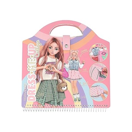 TOPModel cuaderno collage Dress me up