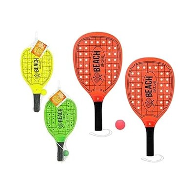 Set Palas Playa Madera 20x0.7x40 Cm Neon 3/S