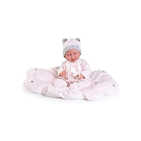 Recién Nacida Carla con cojín de nubes