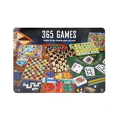 AMBASSADOR-365 JUEGOS EN CAJA METAL