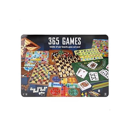 AMBASSADOR-365 JUEGOS EN CAJA METAL