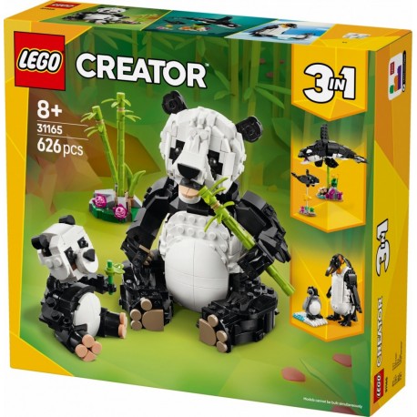 Lego Fauna Salvaje: Familia de Pandas