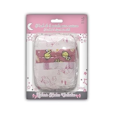 KIT DE 6 PANALES PARA LAS MUNECAS - TACHAN