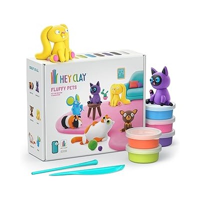 Mascotas peludas set 6 figuras (15 Botes)