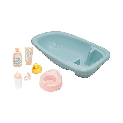 BANERA AZUL PARA MUNECOS CON 7 COMPLEMENTOS T00989