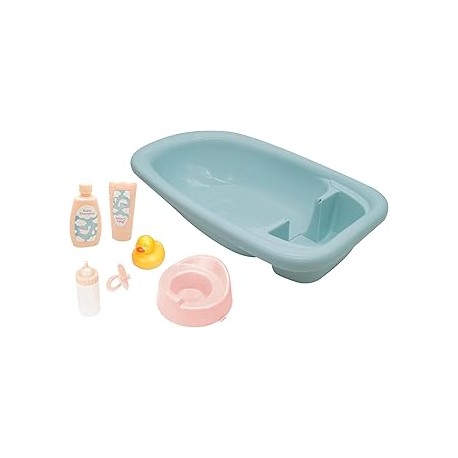 BANERA AZUL PARA MUNECOS CON 7 COMPLEMENTOS T00989