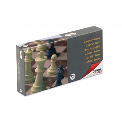 JUEGOS MAGNETICOS LUXE AJEDREZ-DAMAS-