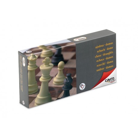 JUEGOS MAGNETICOS LUXE AJEDREZ-DAMAS-