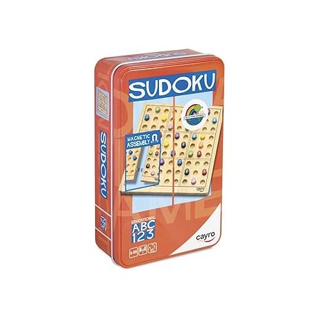 Sudoku metal box (madera FSC)