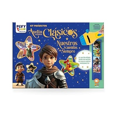 Kit Proyector Audiocuentos Clasicos - Cuentos De Siempre