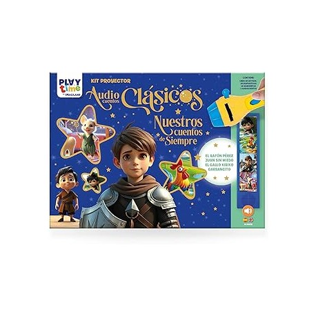 Kit Proyector Audiocuentos Clasicos - Cuentos De Siempre