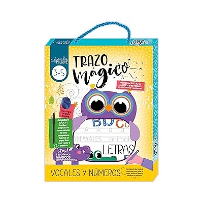 CALIGRAFIA EN RELIEVE ESTUCHE - VOCALES Y NUMEROS