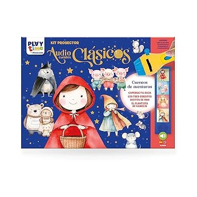 Kit Proyector Audiocuentos Clasicos - Cuentos De Aventuras