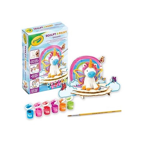 Set Crea y Decora Unicornio con Arcilla
