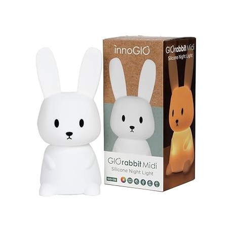 LUZ NOCTURNA DE SILICONA GIORABBIT MIDI