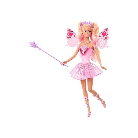 Barbie Color Change Muñeca hada rosa
