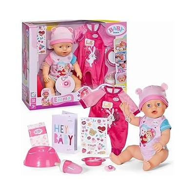 BABY born Emma with Onesie 43cm