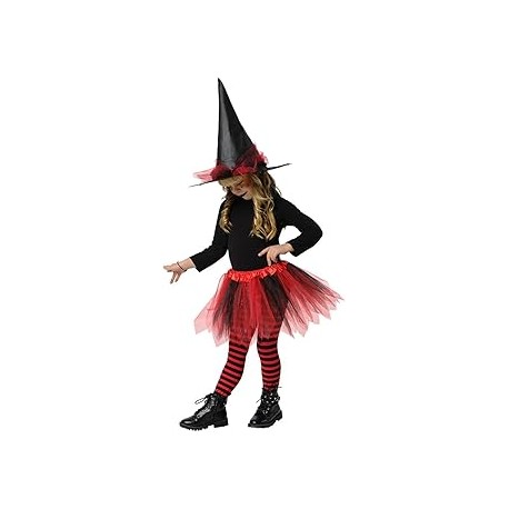 SET BRUJA TUTU ROJO