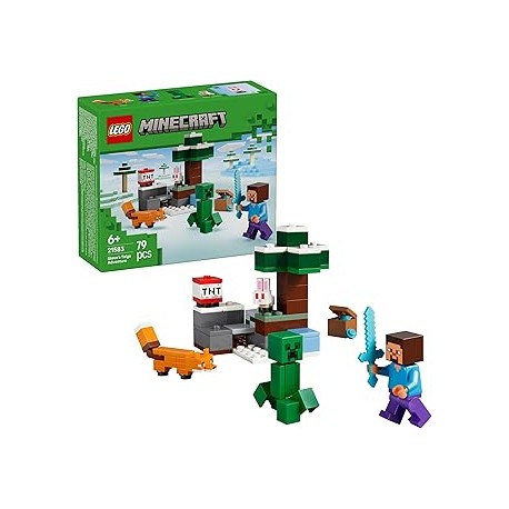 La Aventura de Steve en la Taiga