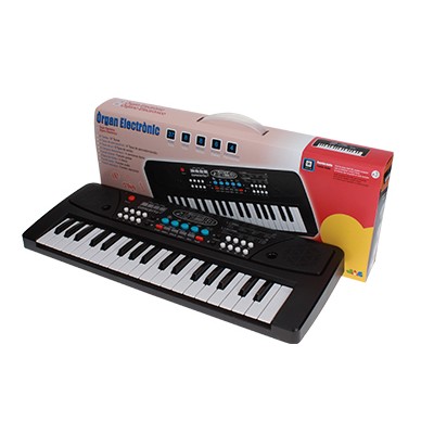 Organo 37 Teclas Con Mic Toma Usb Y Cable Audio.