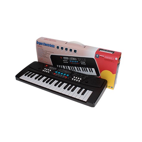 Organo 37 Teclas Con Mic Toma Usb Y Cable Audio.