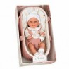 Elegance 33 Cm Babyto Rosa C/Capazo (Cuerpo Vinyl
