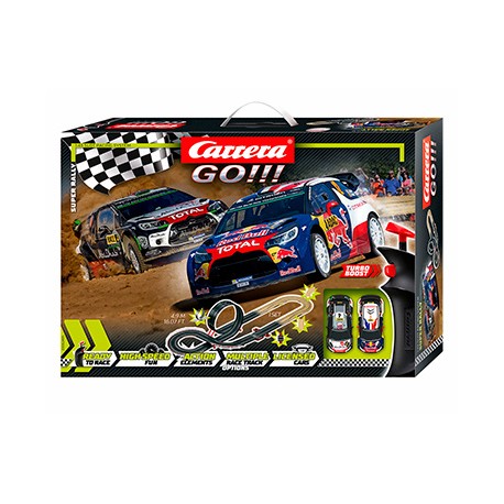 Carrera GO!!! Super Rally (2xCitroën DS3 WRC) 4 9m