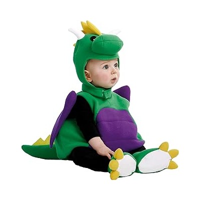 BEBÉ DINOSAURIO 12-24 M GORRO VESTIDO Y PATUCOS