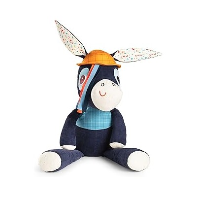 ignace burro de peluche extra grande