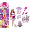 BARBIE PARTY REVEAL MUQECA MORADA JFG70 MATTEL