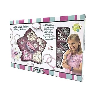 CUENTAS DE PERLAS BRILLANTES PARA HACER PULSERAS .