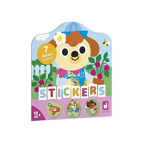 CUADERNO DE PEGATINAS - EL JARDIN